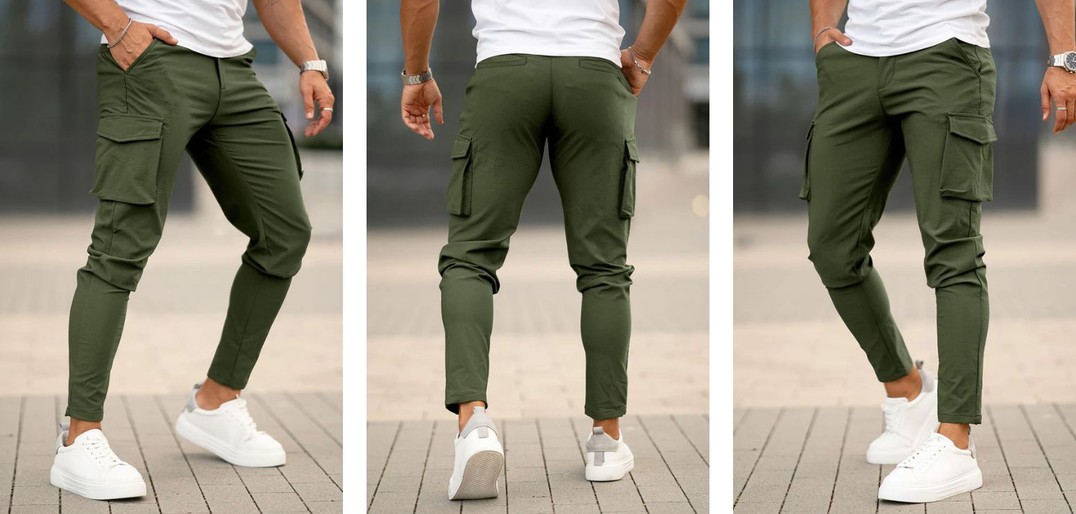 What to Wear with Green Cargo Pants? – GINGTTO