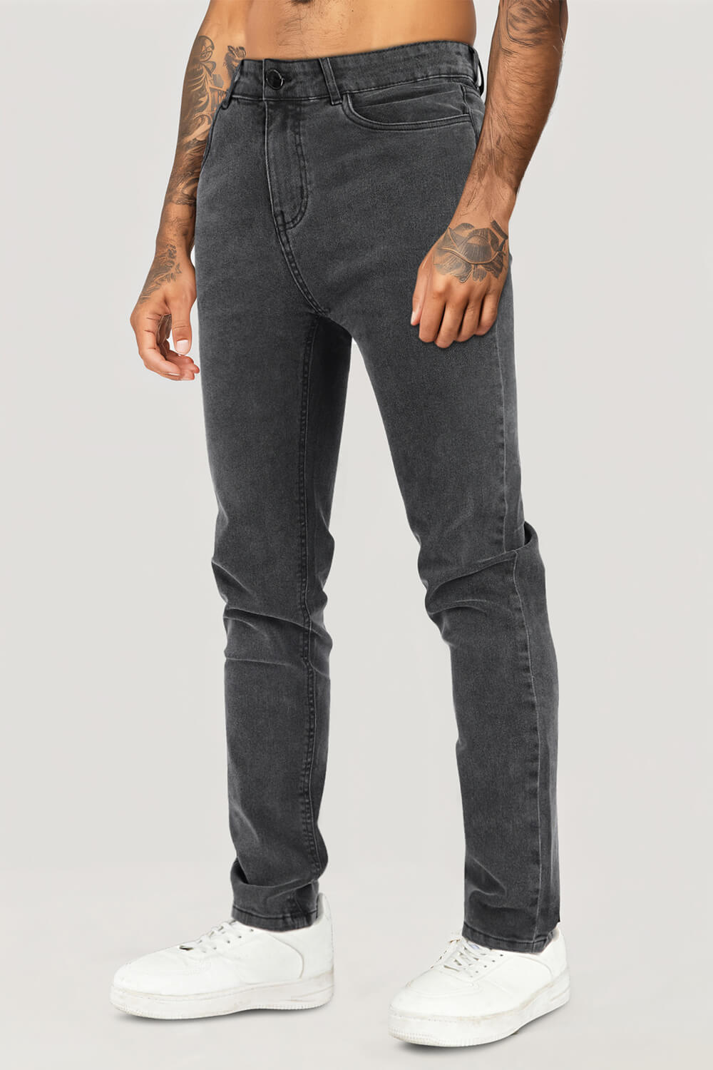Vaqueros Pantalones De Mezclilla Slim Fit Slim Fit Pantalones