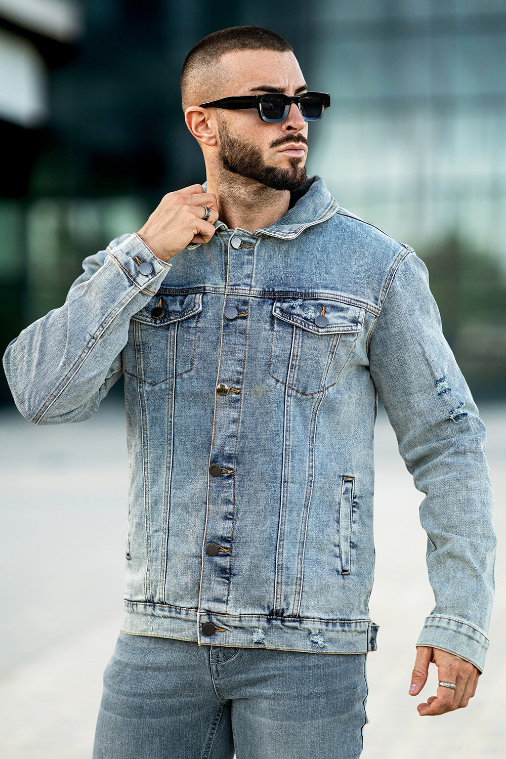 Sherpa Jacket Outfit Jean Jacket Tall Sherpa Jacket Men Denim