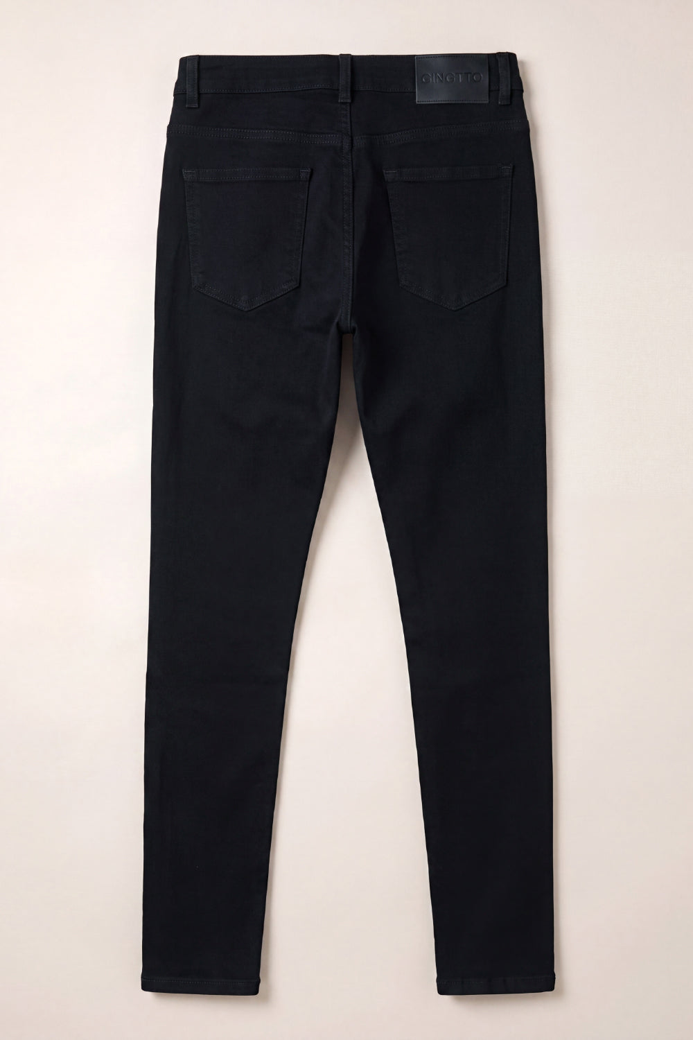 Schwarze Sculpt-Skinny-Jeans für Herren