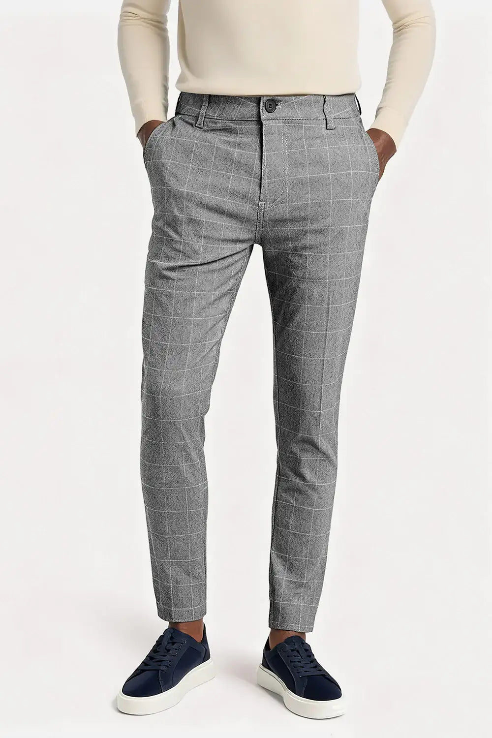 slim fit dress slacks Athletic Fit Suit Pants