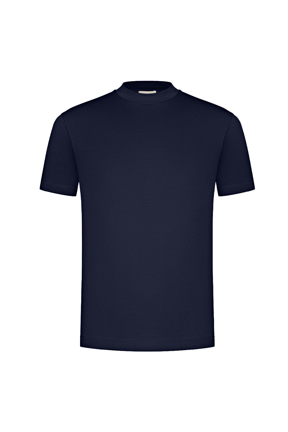 Men's Mercerized Cotton T-Shirt - Navy Blue