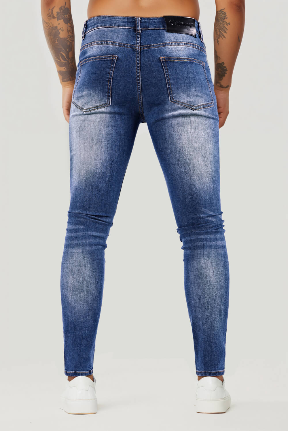 Men's Super Skinny Blue Jean