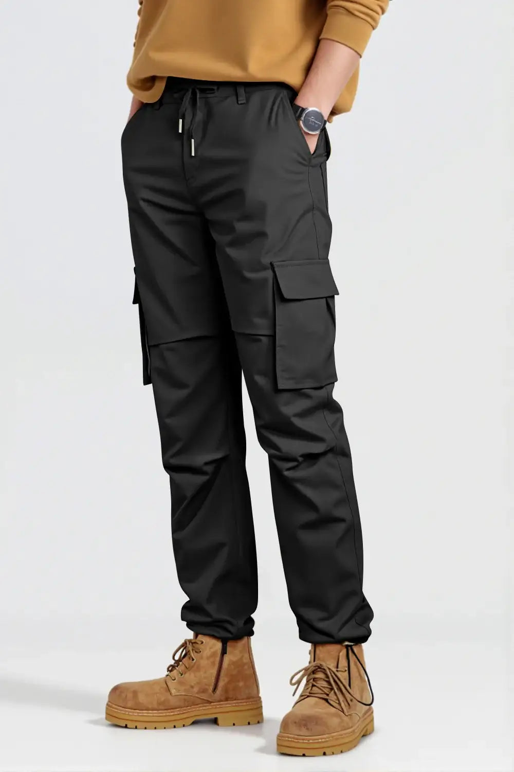 Match camuflagem masculina Wild Cargo Pants-Vermelho