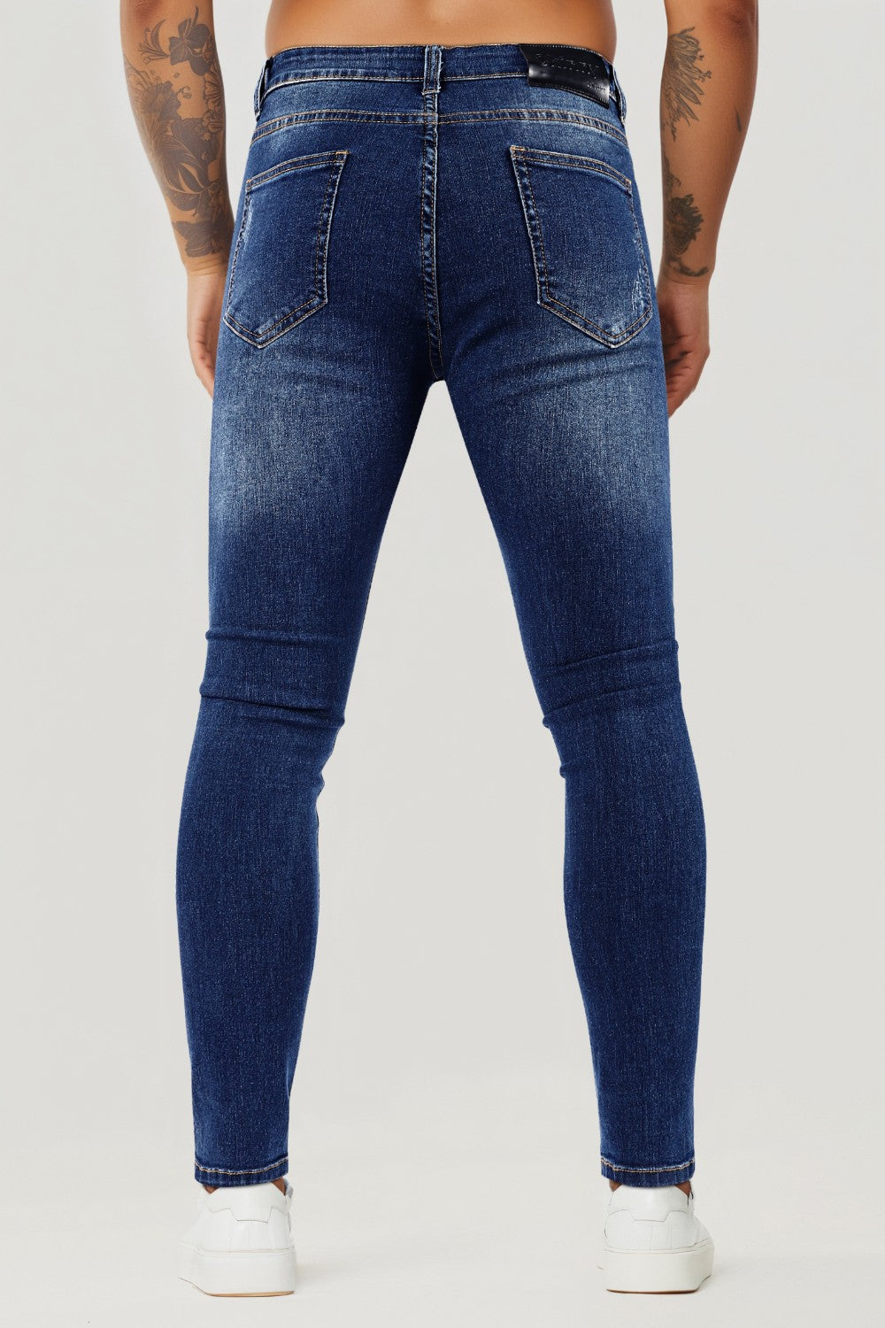 Jean skinny noir élégant pour homme