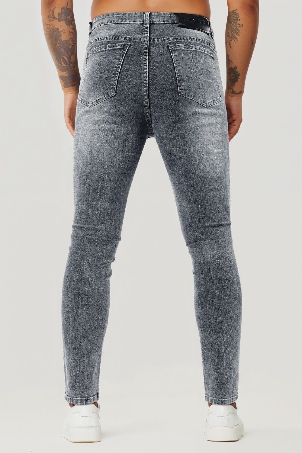 Jean skinny stretch pour homme - Bleu clair