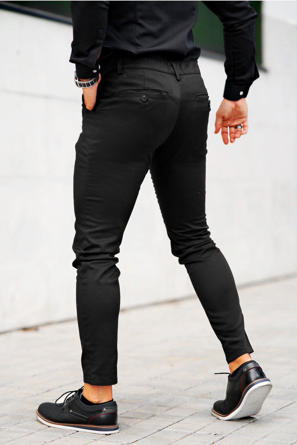 Mens Casual Pant - Black