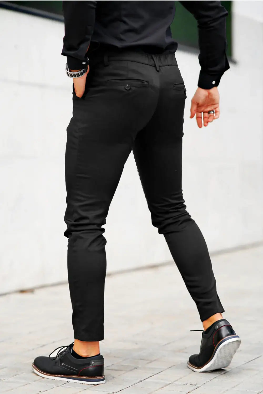 Mens Casual Pant - Black