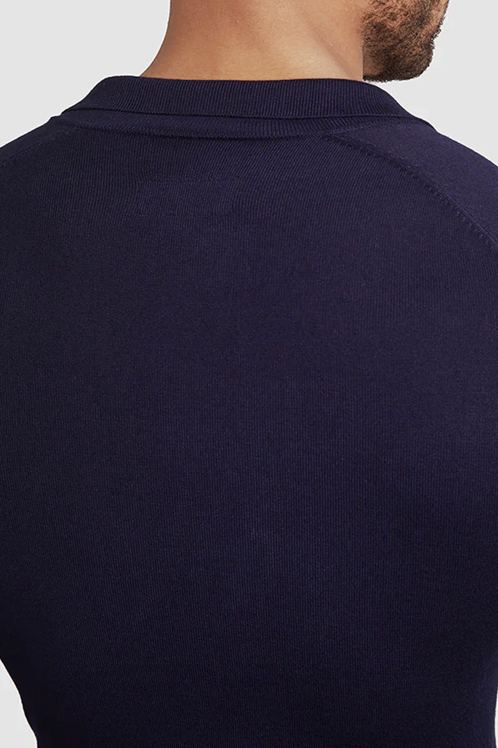 men's dark blue slim fit polo shirts