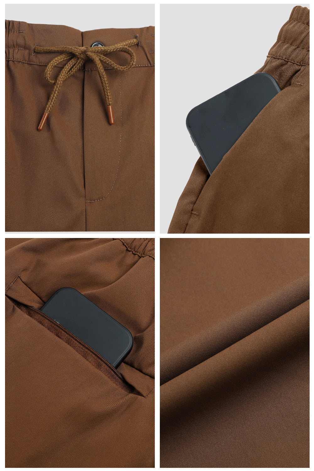 Men's Vest Set - Brown