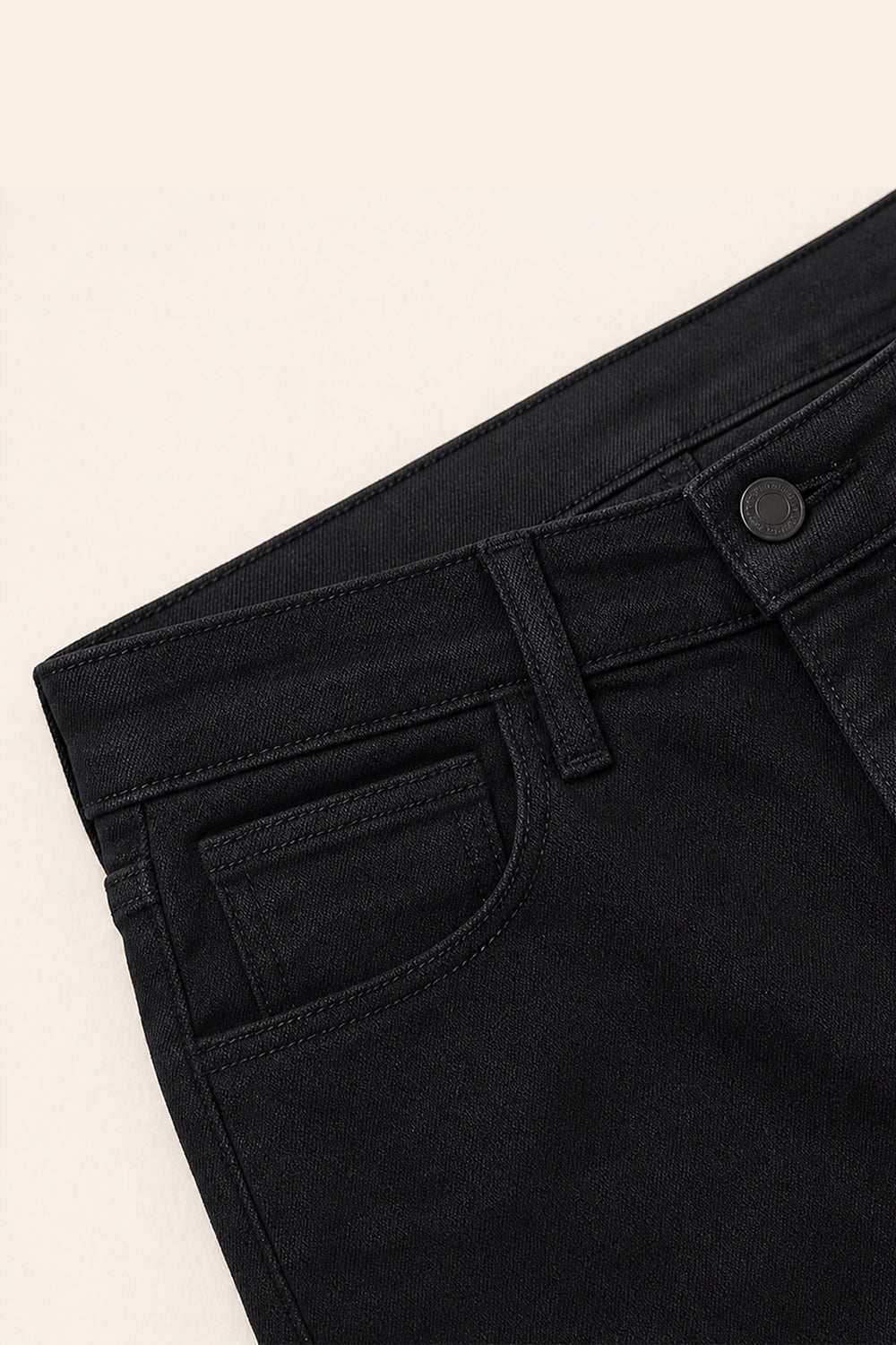 Stretch-Skinny-Jeans für Herren mit hohem Stretchanteil – Zerrissen & Schwarz