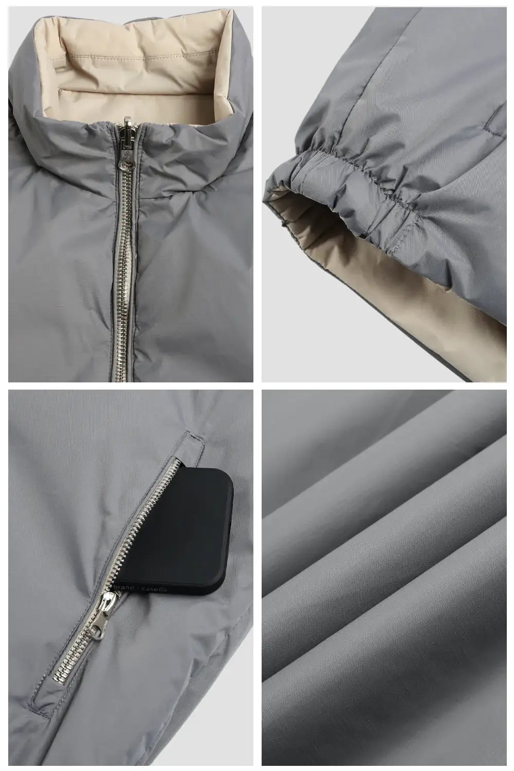 Men's Reversible Vest - Grey