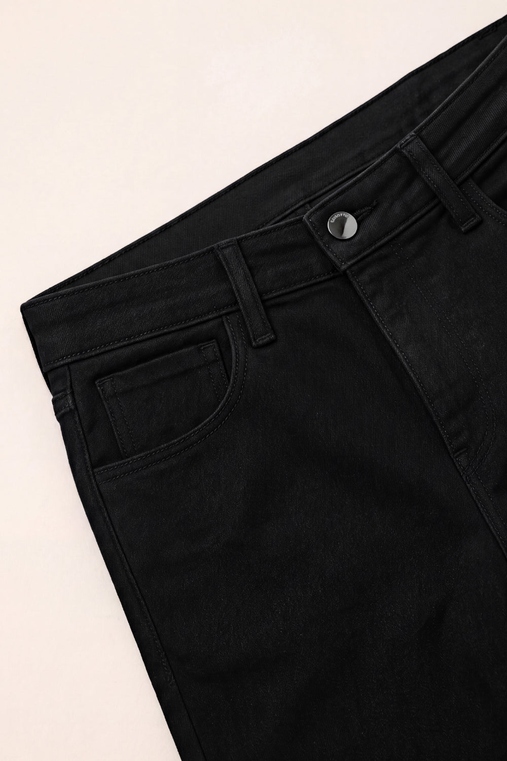 Men's Black Ripped Sculpt Skinny Jean