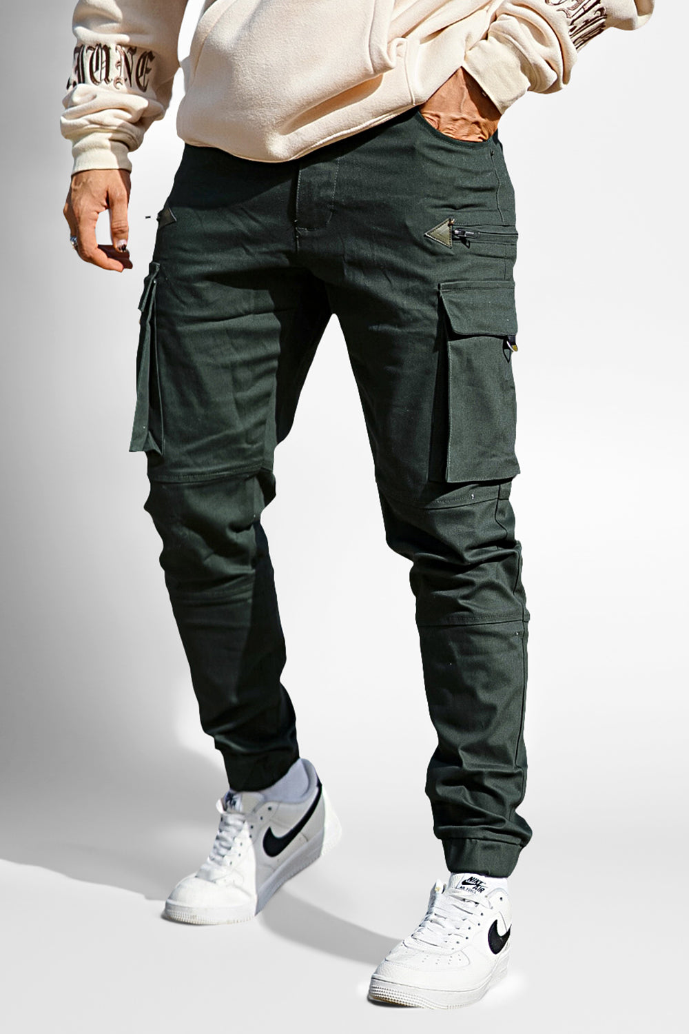 Men's Green Cargo Pants