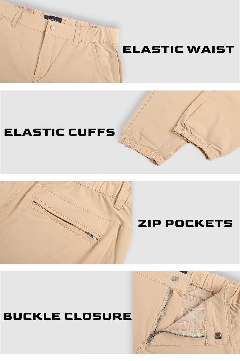 Mens Casual Pant - Khaki