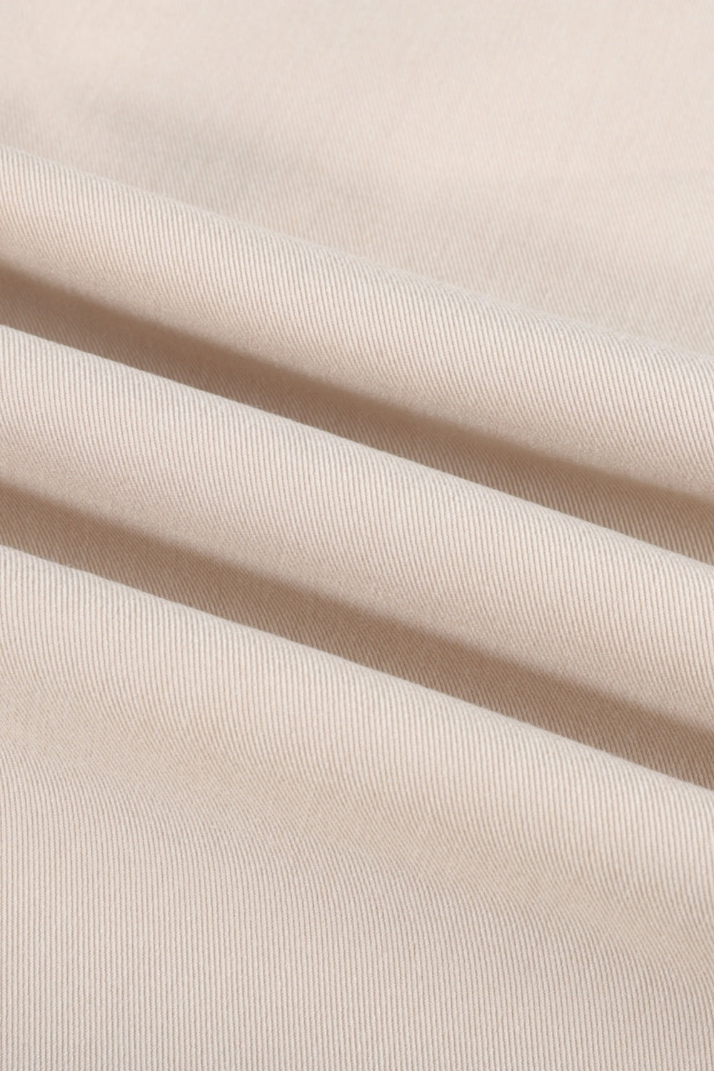 Men Zipper Cargo Pant - Ligjt Khaki