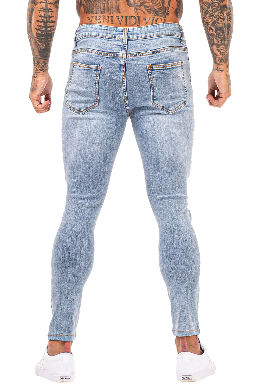 2022年限定カスタムブリーチジーンズ