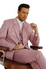men's pink suit
