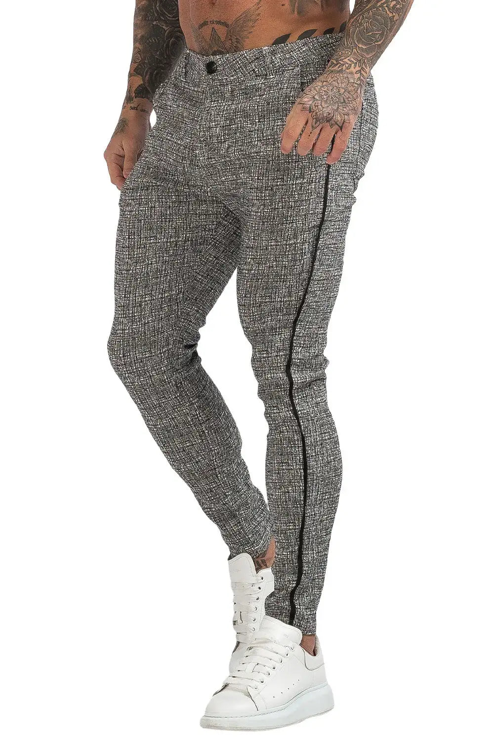 Men's Parti-Colour Skinny Pant