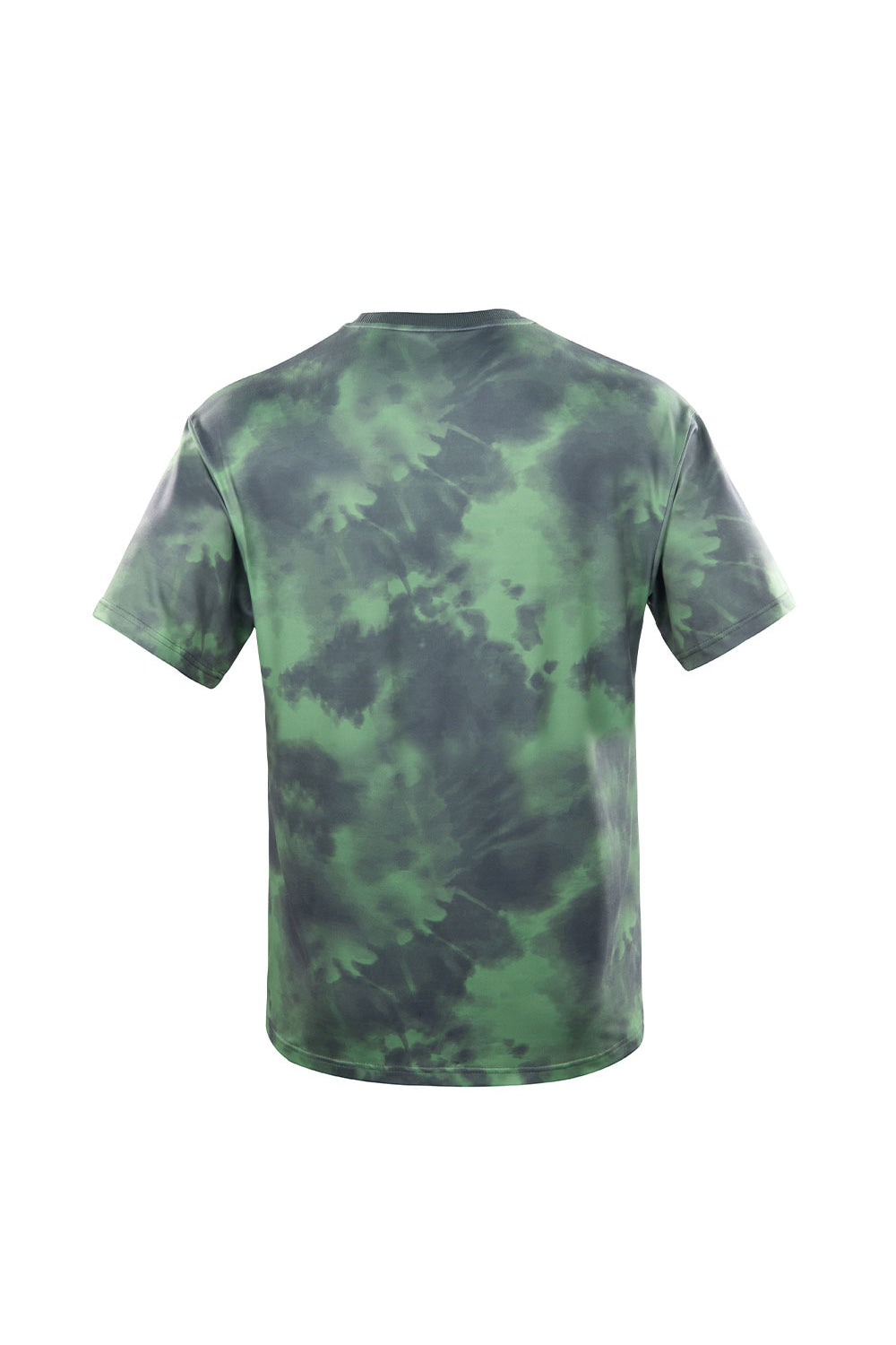 GINGTTO Camisetas con cuello redondo para hombre-Verde