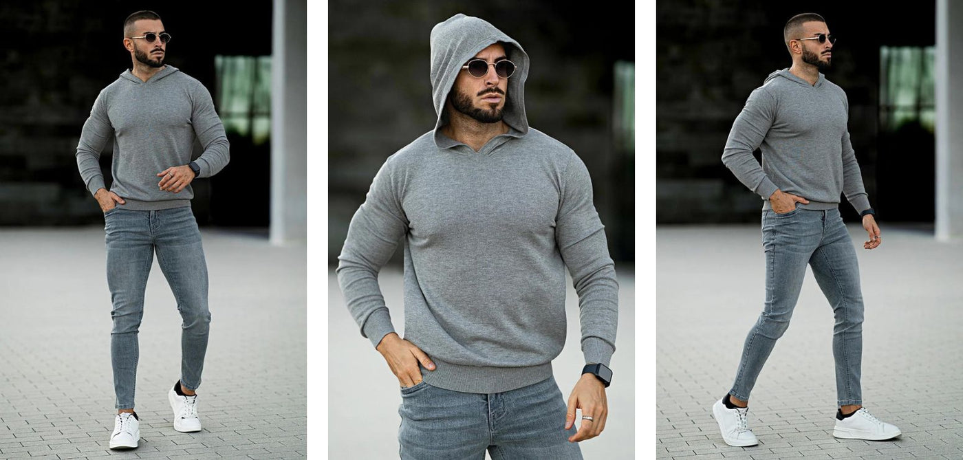 A Hoodie And A Sweatshirt