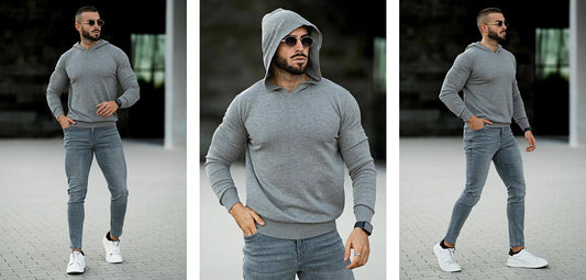 A Hoodie And A Sweatshirt