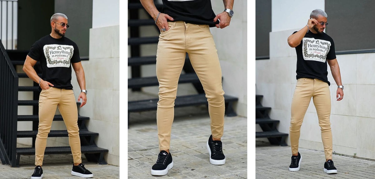 Black Shoes Go with Khaki Pants