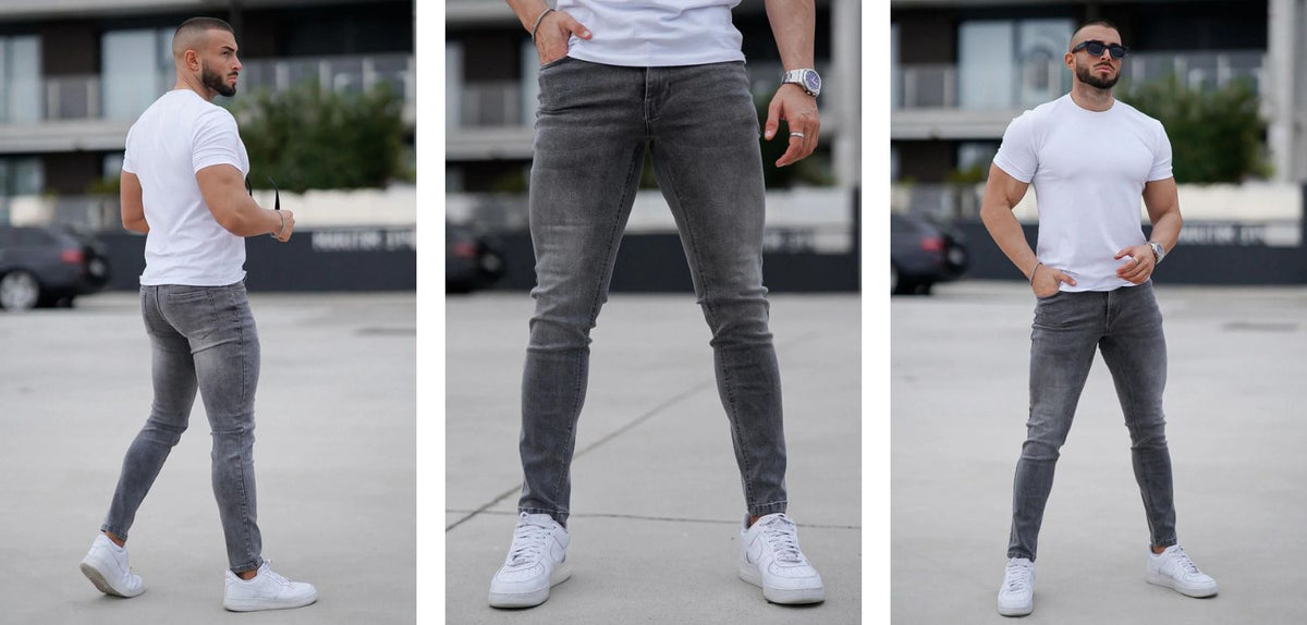 Color Goes with Gray Jeans