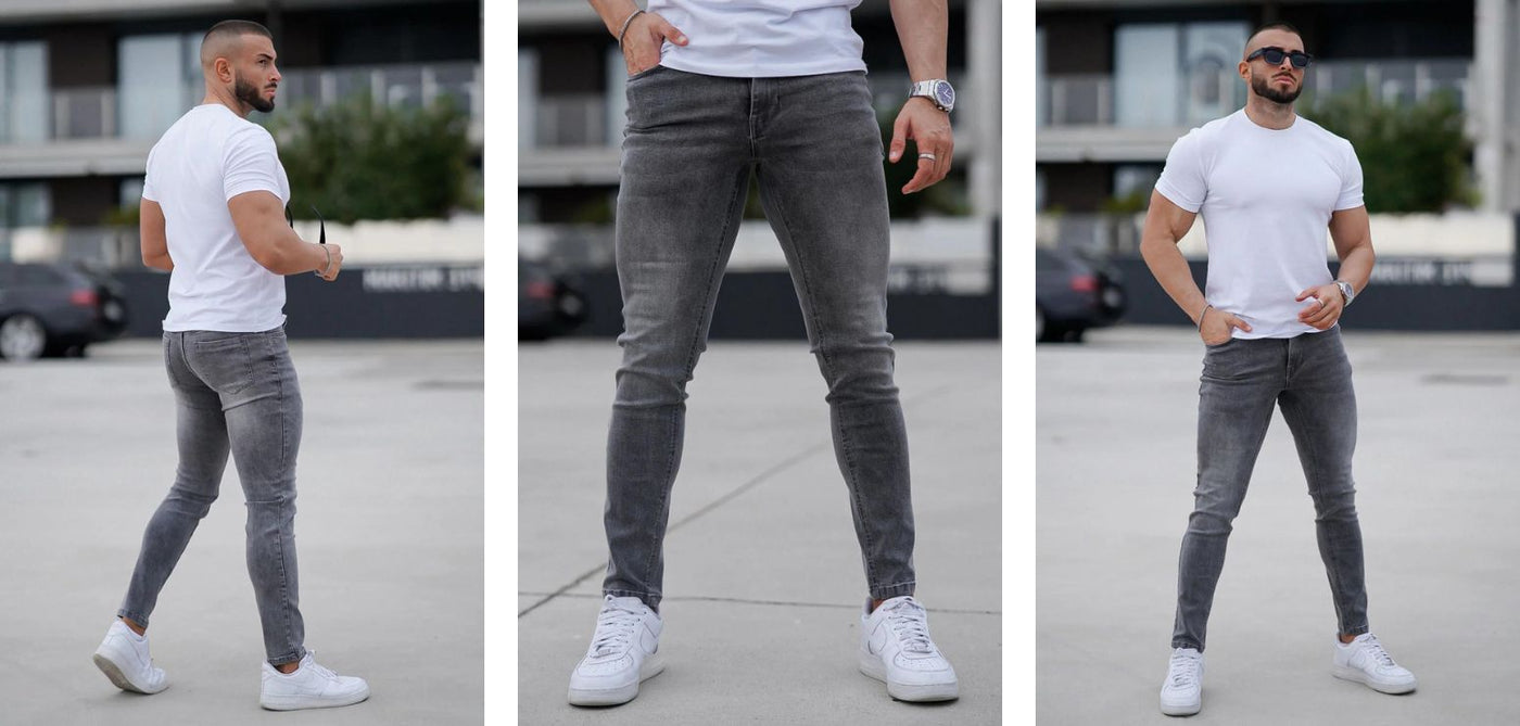Color Goes with Gray Jeans