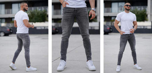 Color Goes with Gray Jeans