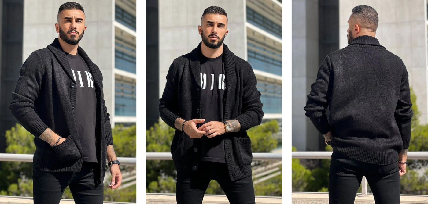 How to Wear a Cardigan Sweater for Guys
