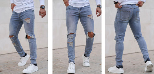 Looks Good with Ripped Jeans