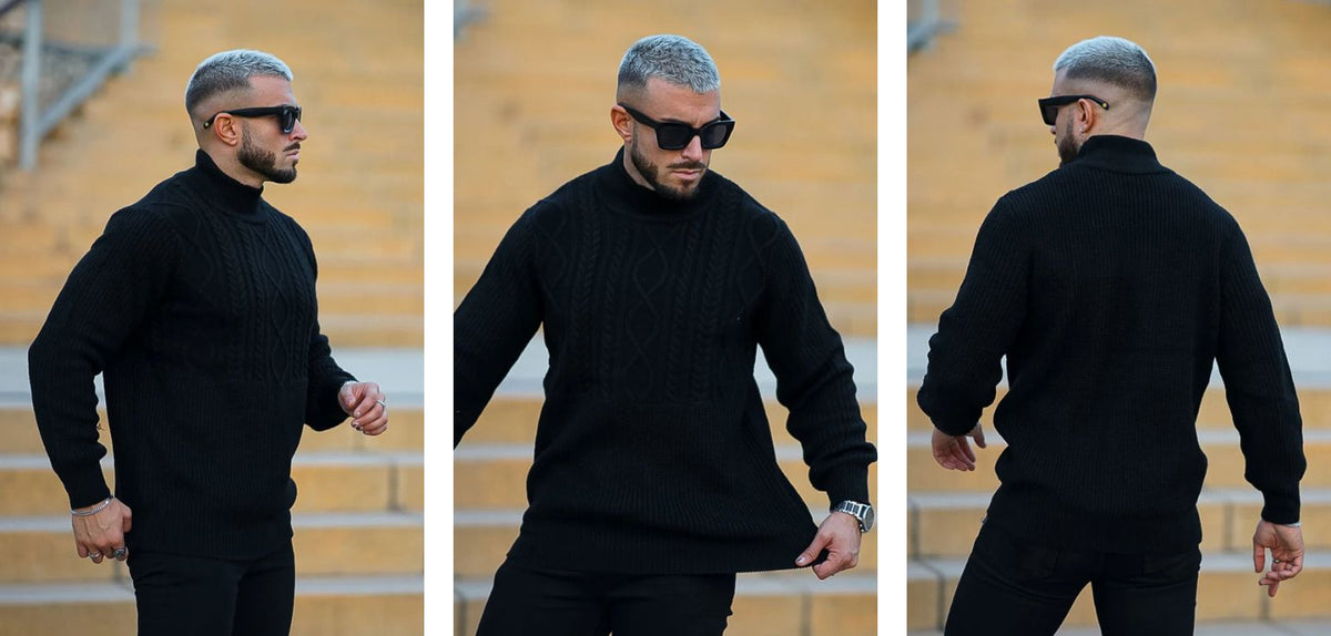 What Color Pants to Wear with a Black Sweater?