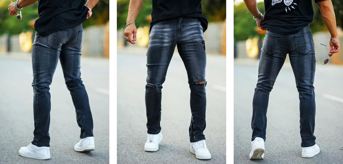 Stacked Jeans