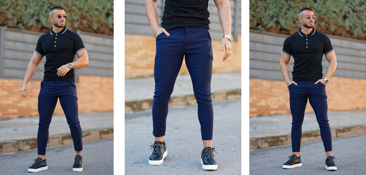 Can You Wear Black Shoes with Navy Pants? GINGTTO Can You Wear Black Shoes with Navy Pants? GINGTTO