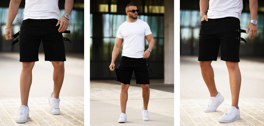 Wear with Black Jean Shorts