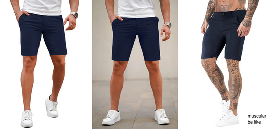Wear with Blue Shorts