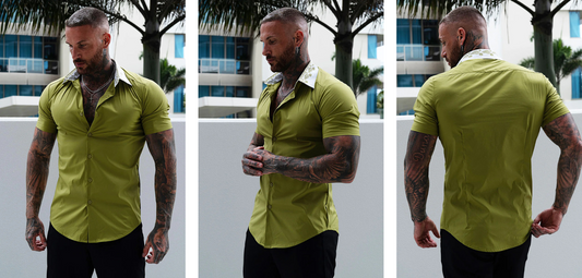 What Color Pants to Wear with a Green Shirt