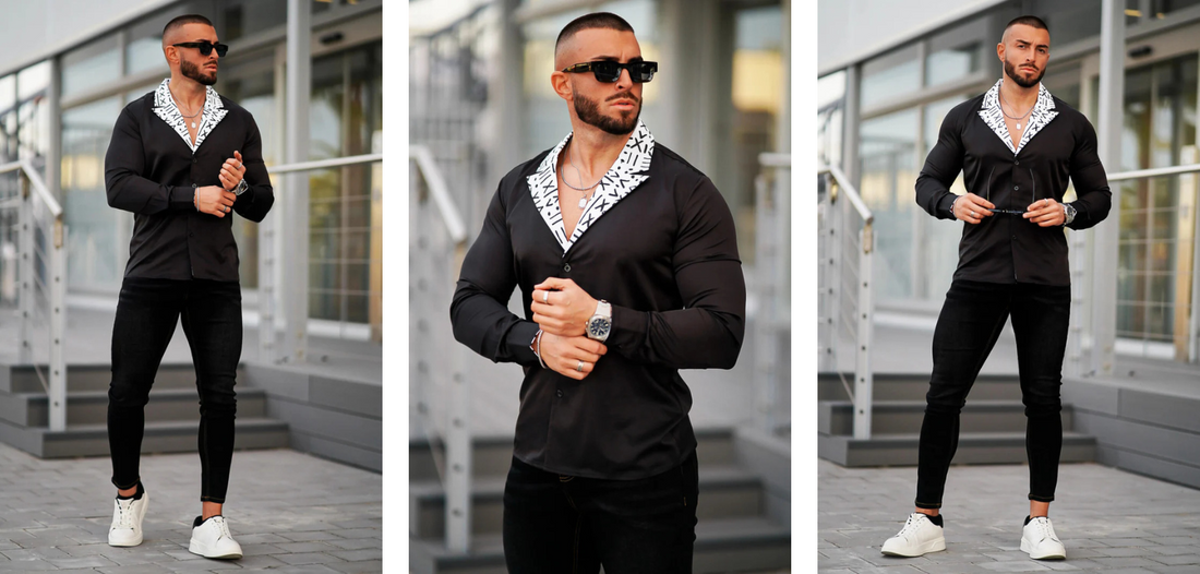 What to Wear with Black Slacks for Men? GINGTTO What to Wear with Black Slacks for Men? GINGTTO