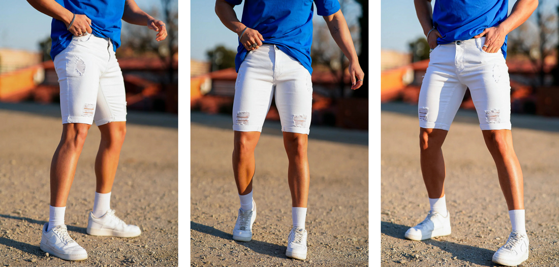 What to Wear with White Shorts for Men?