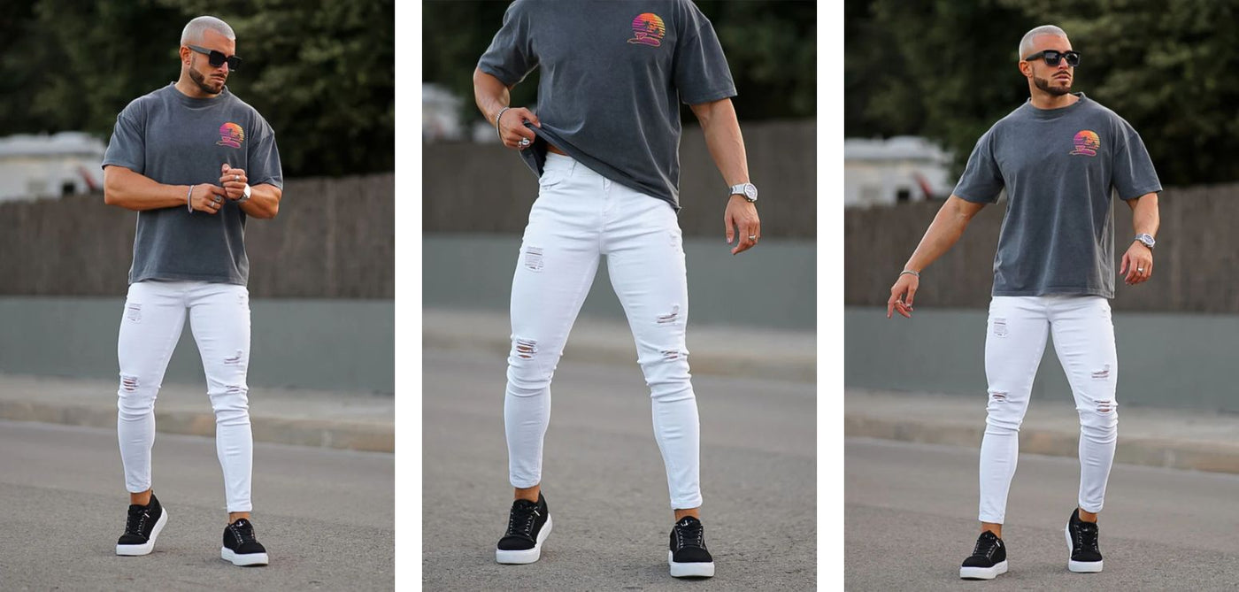 White Jeans in the Fall