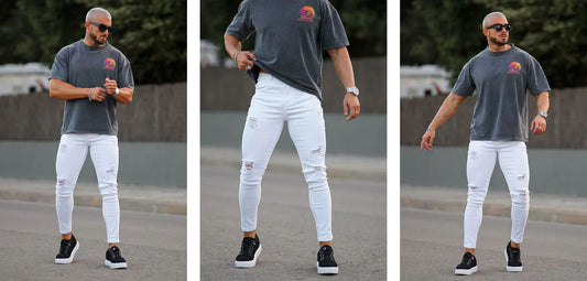 White Jeans in the Fall