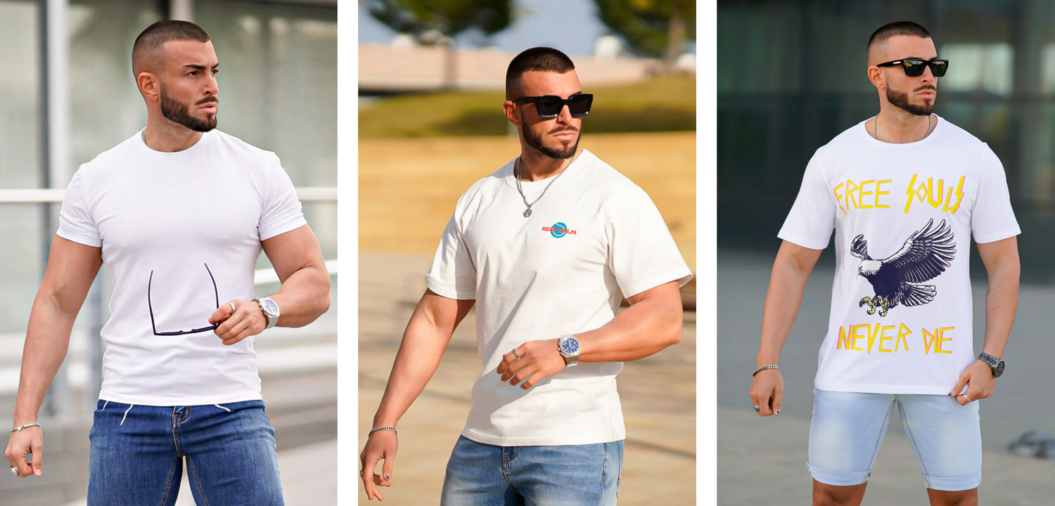 What is a crew neck T-shirt and how to match it with a crew neck T-shi