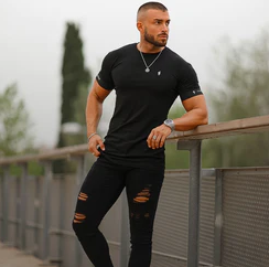 gingtto mens skinny jeans
