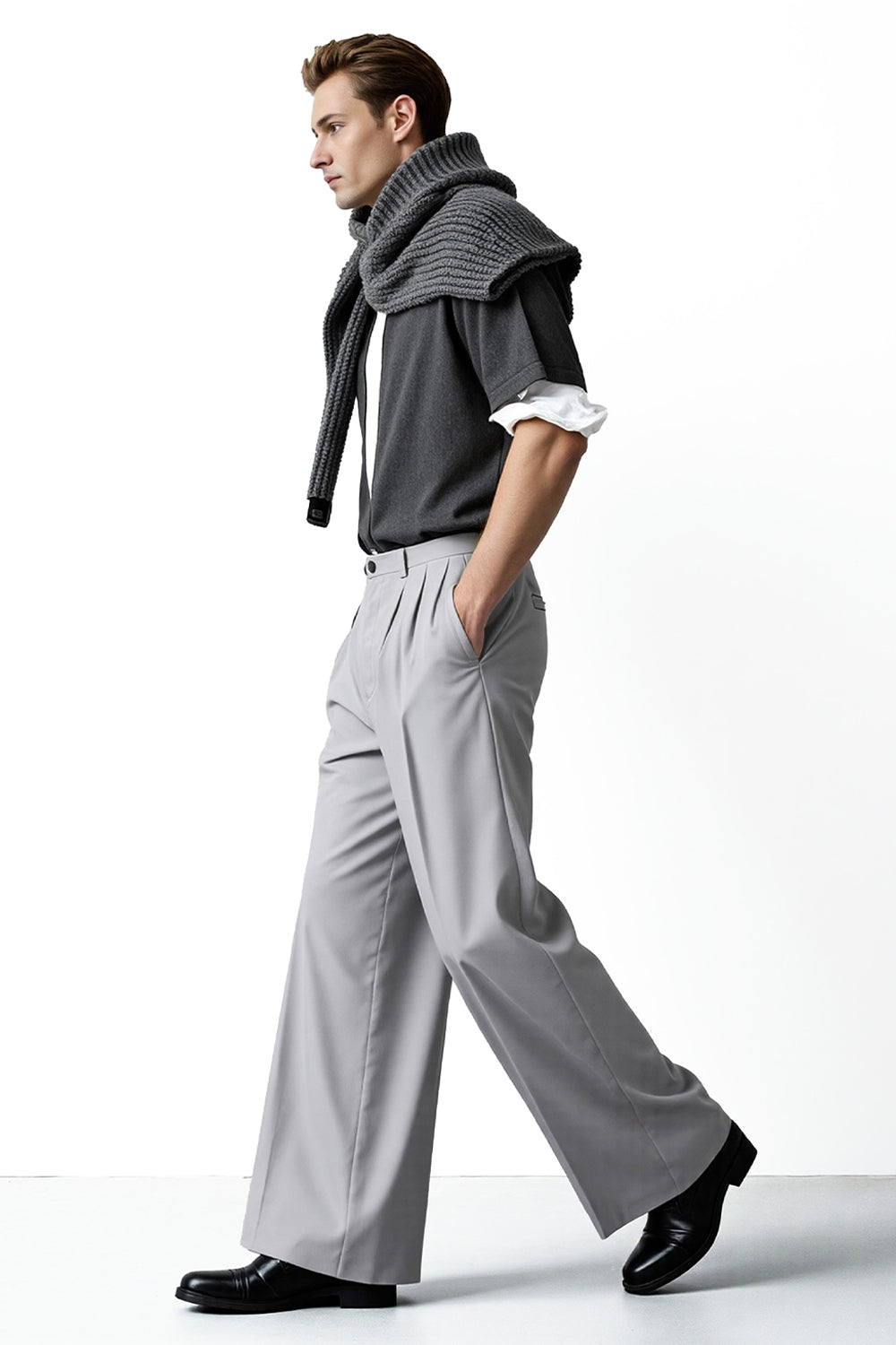 Relaxed Fit Hose für Herren - Khaki