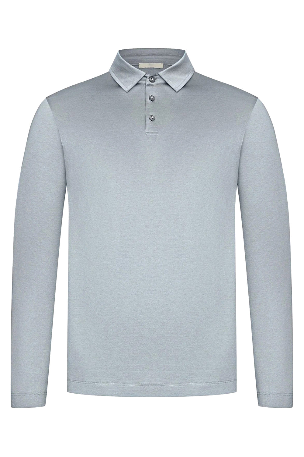 Camiseta de algodón mercerizado para hombre - Verde militar