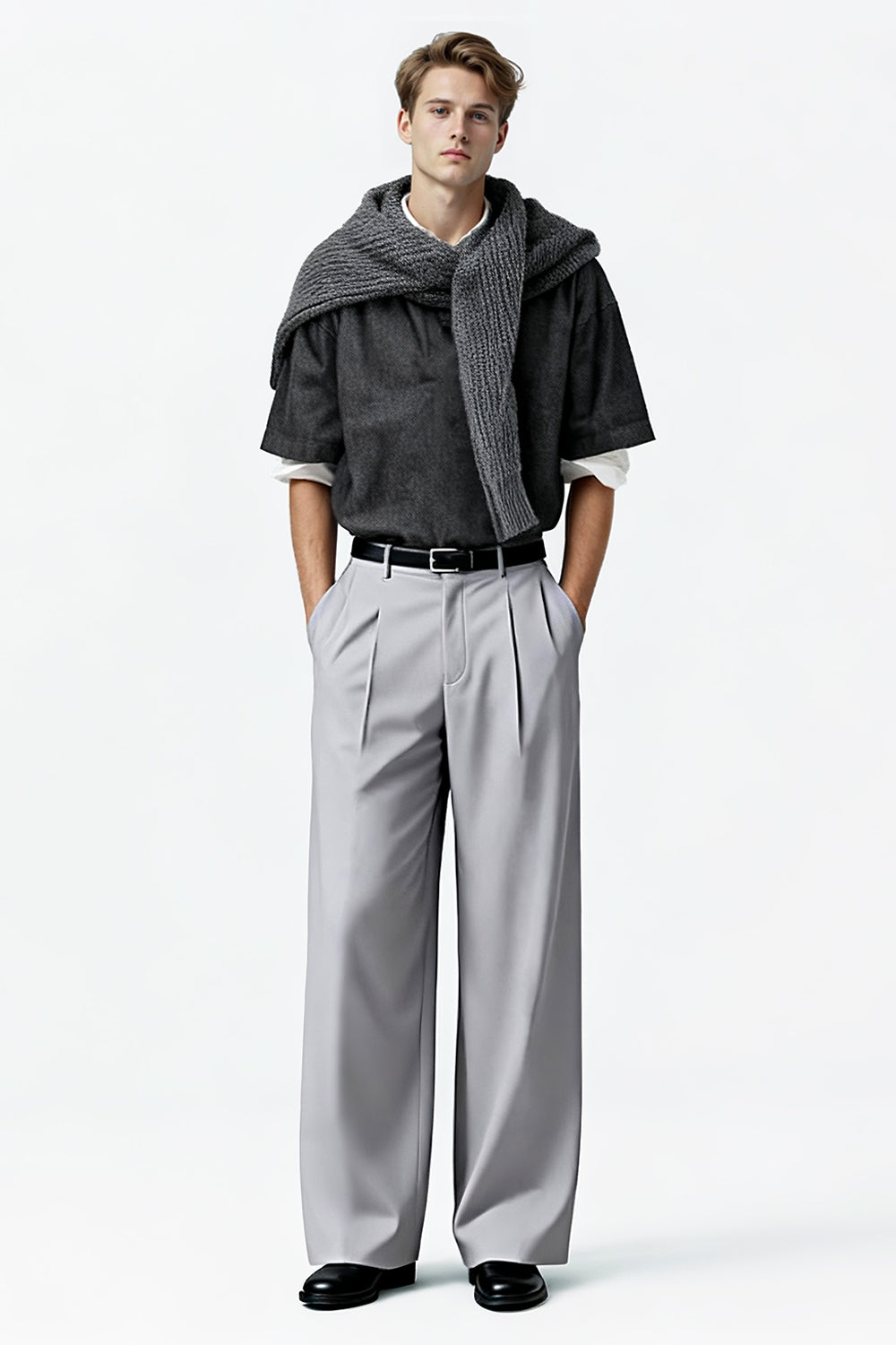 Relaxed Fit Hose für Herren - Khaki