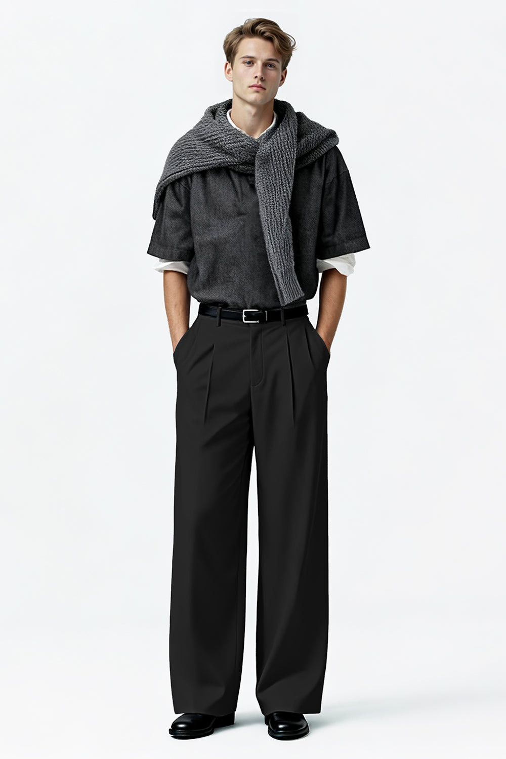 Men's Relaxed Baggy Pant - Black