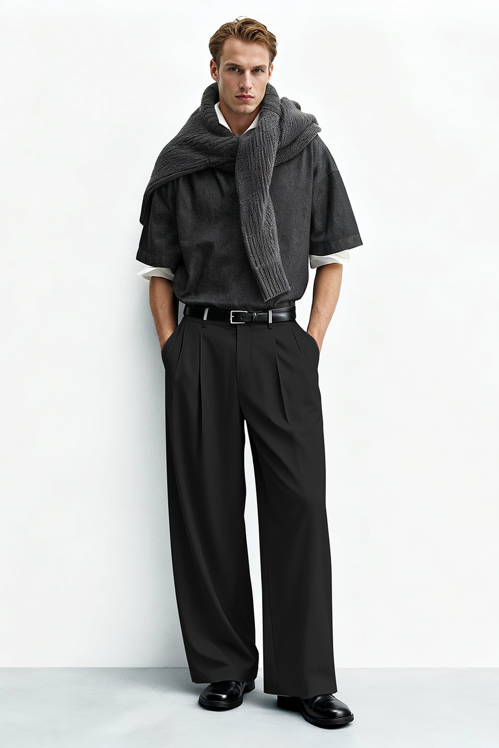 Men's Relaxed Baggy Pant - Black