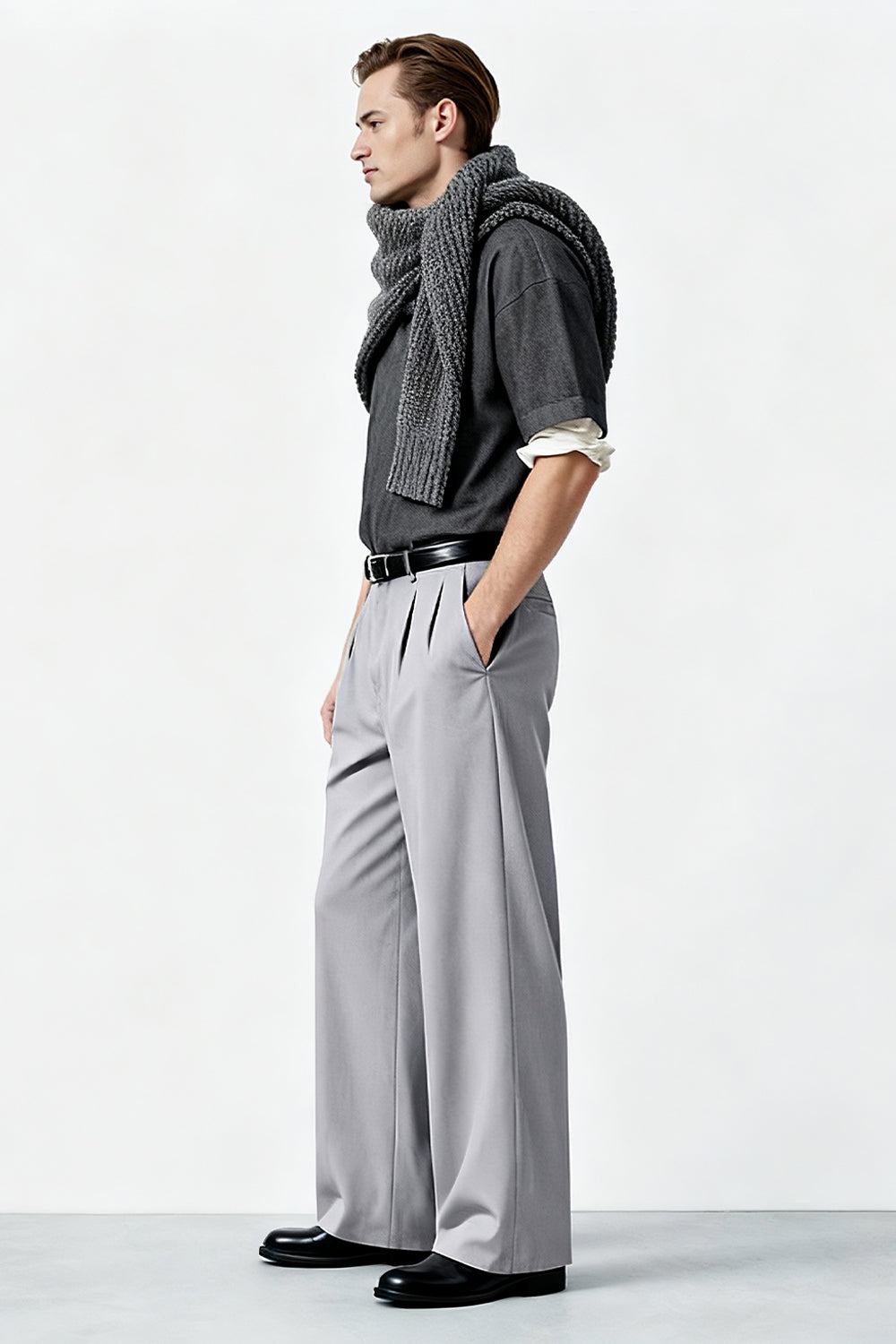 Relaxed Fit Hose für Herren - Khaki